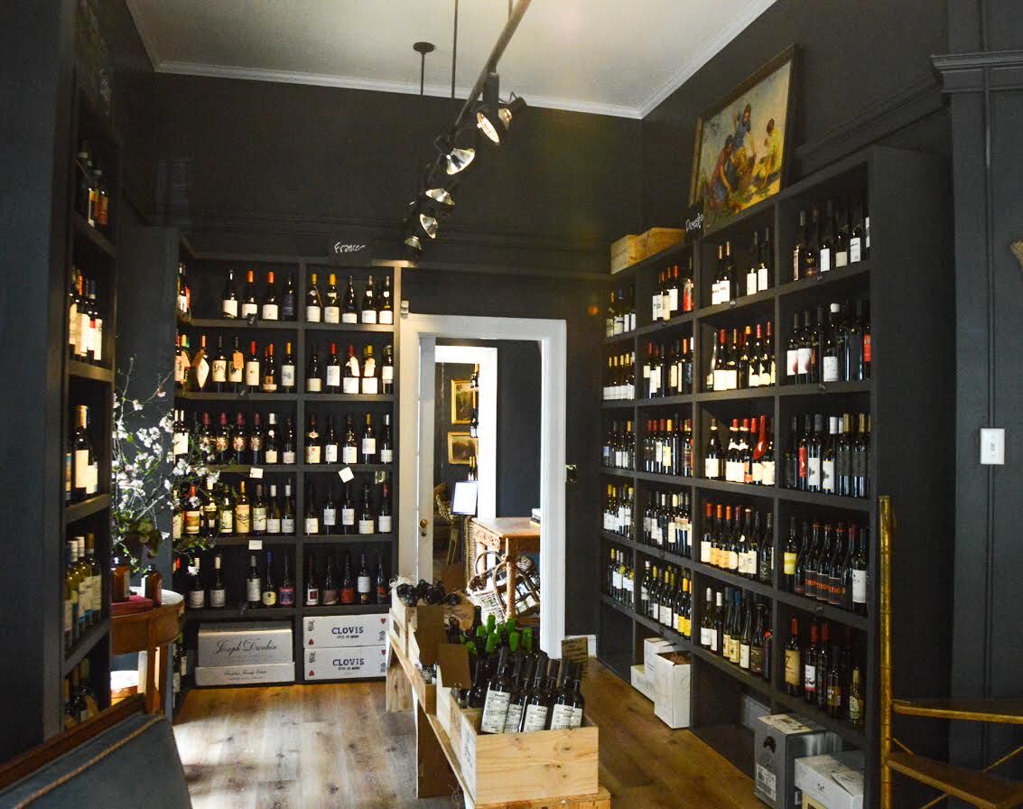 Village Wine Shop interior